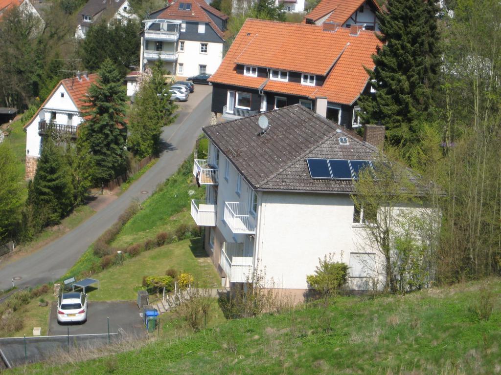 Schlossberg Ferienwohnung Waldeck  Dış mekan fotoğraf