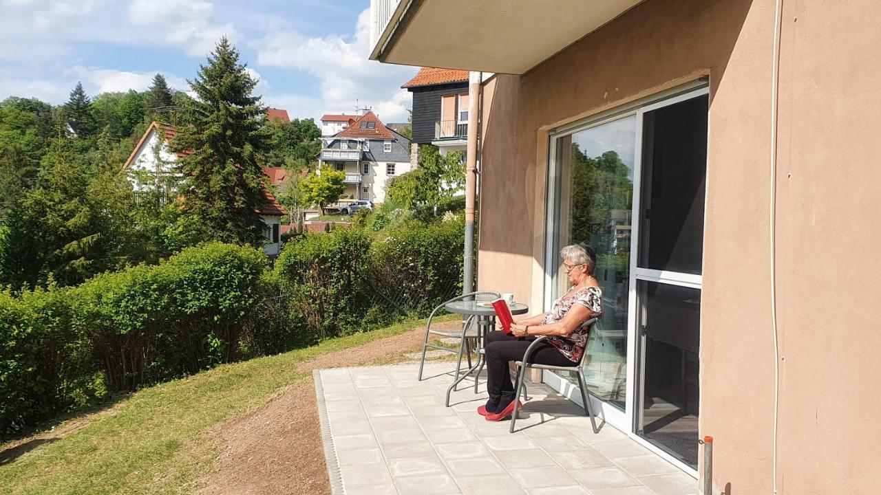 Schlossberg Ferienwohnung Waldeck  Dış mekan fotoğraf